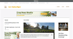 Desktop Screenshot of cornandsoybeandigest.com