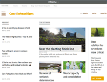 Tablet Screenshot of cornandsoybeandigest.com